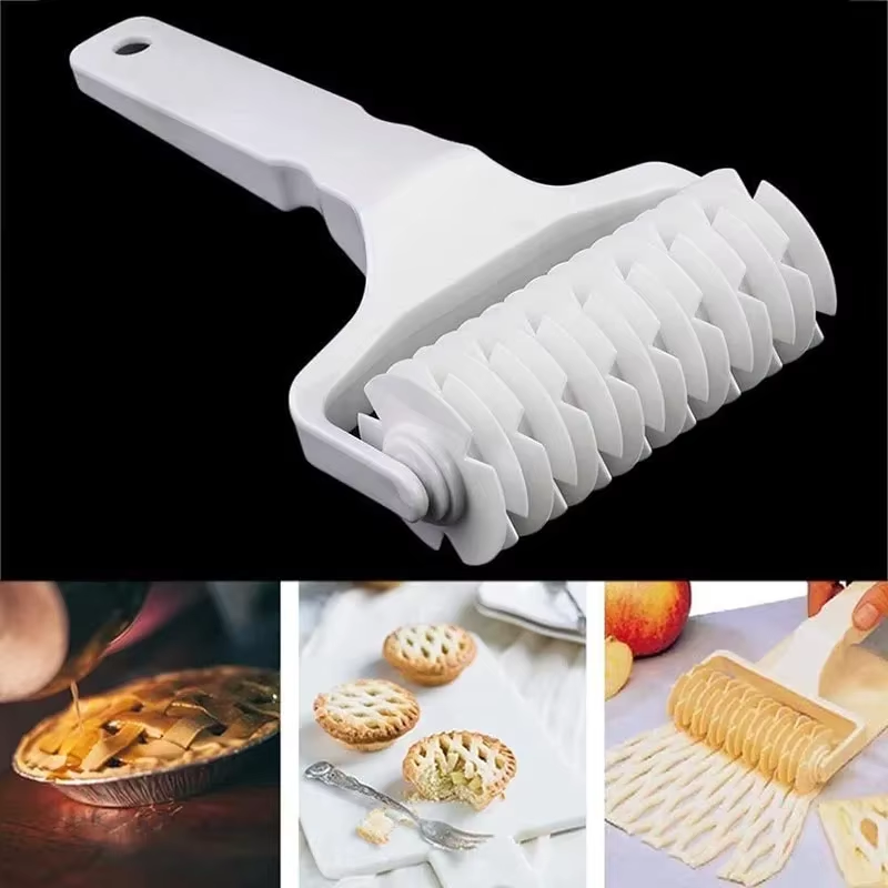 Kitchen Roller Baking - Plastic Gebak Pizza Rooster Roller Cutter