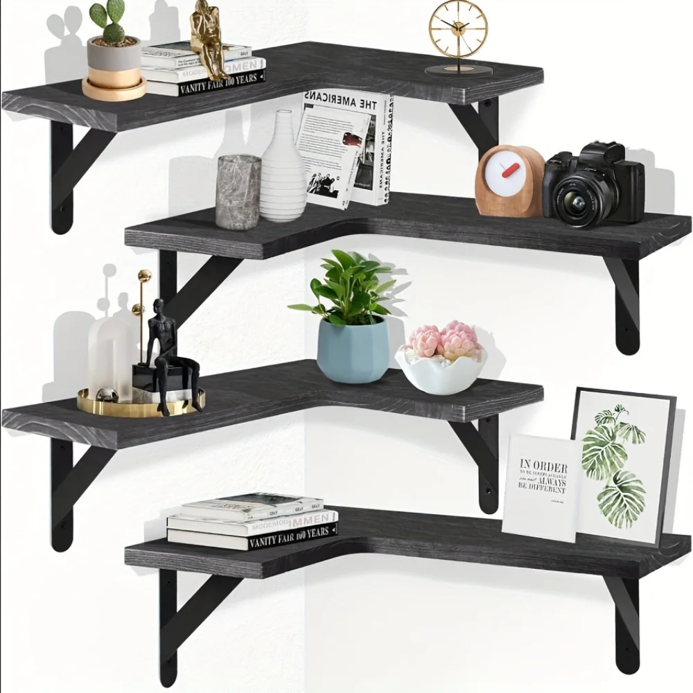 Wandplank van natuurlijk hout  - Kitchen Uncle recensie en prijs