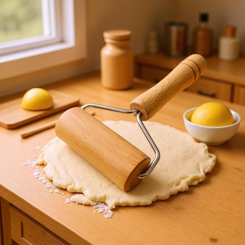 Deegroller, houten bakroller,  - Kitchen Roller Baking recensie en prijs