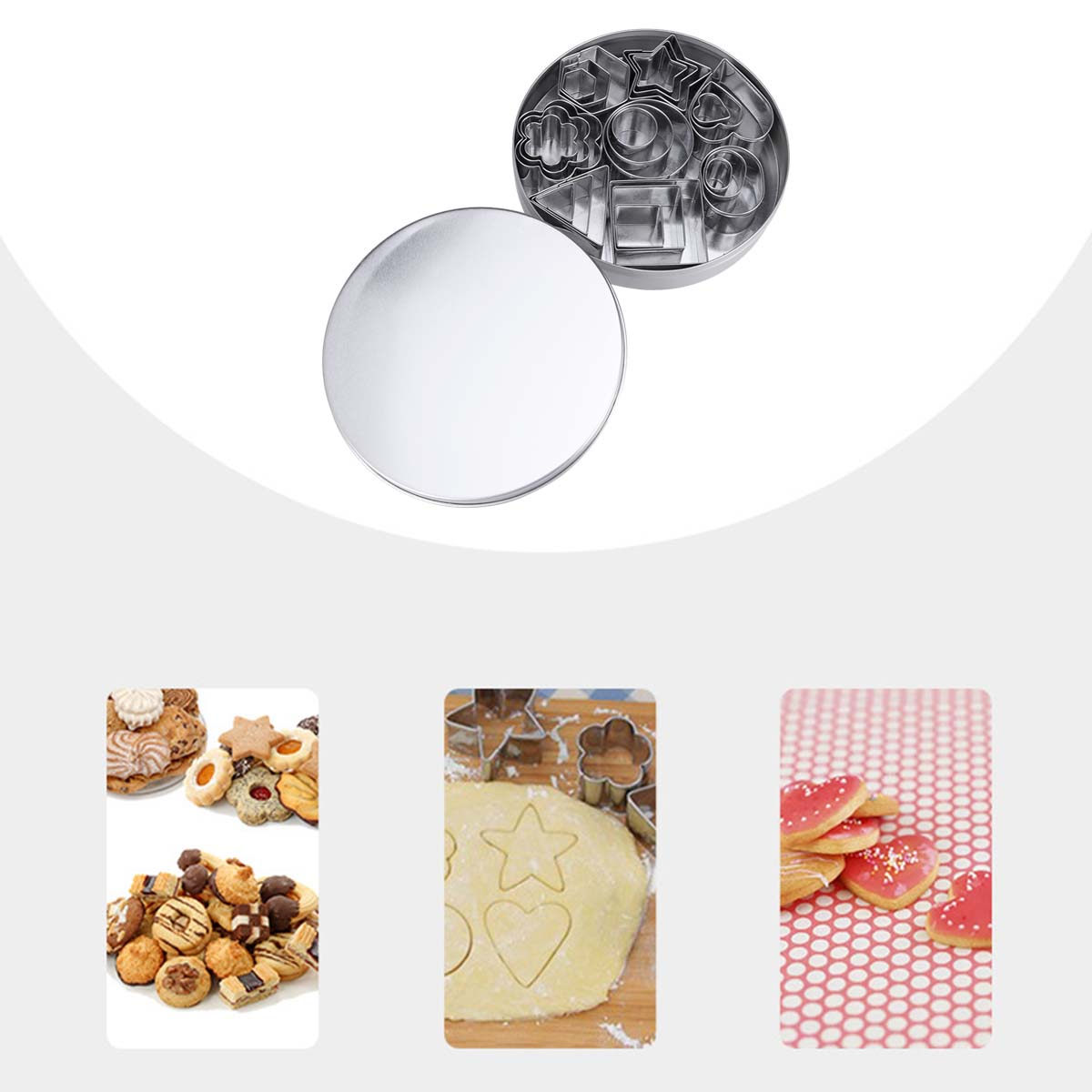 Roestvrijstalen koekjesvormpje - Baking Kitchen Set recensie en prijs