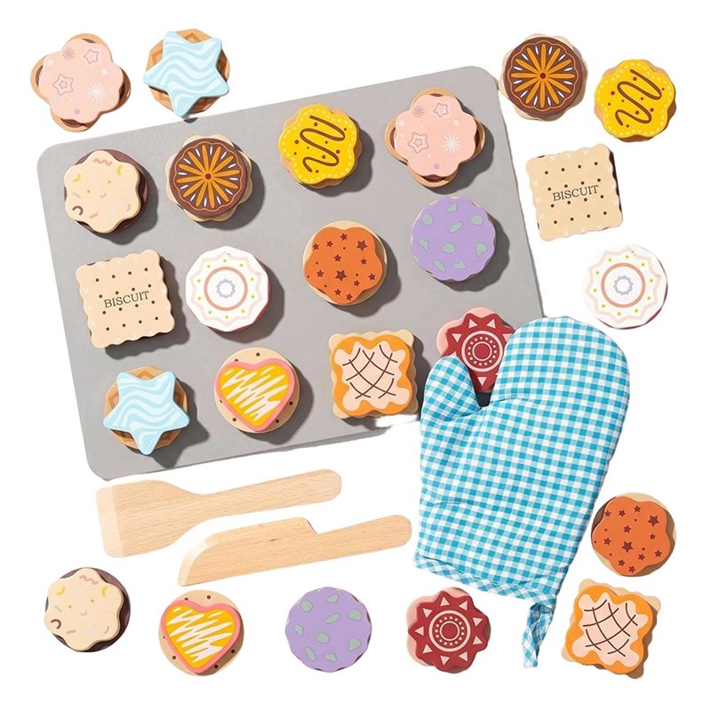WOWFU-Houten Koekjes Speelvoed - Kitchen Kids Baking Set recensie en prijs