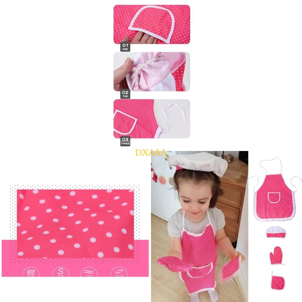 DXAA Chefs kostuumset Kinderen - Kitchen Kids Baking Set recensie en prijs