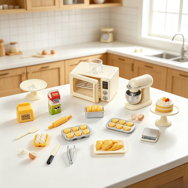 Mini Bakset Speelgoedset Poppe - Kitchen Kids Baking Set recensie en prijs