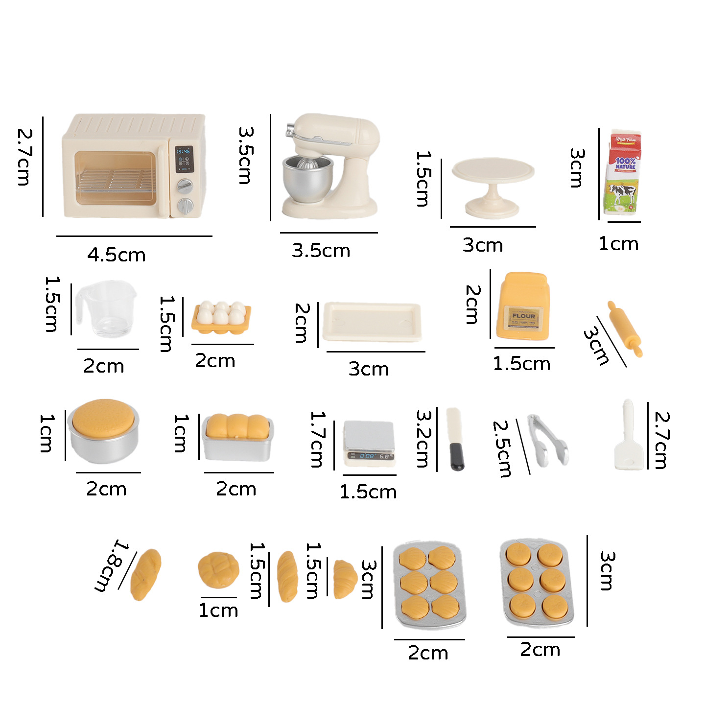 Mini Bakset Speelgoedset Poppe - Kitchen Kids Baking Set recensie en prijs