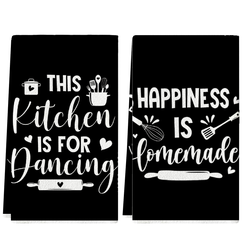 2 stuks, keukenhanddoeken met  - Kitchen Baking Background recensie en prijs