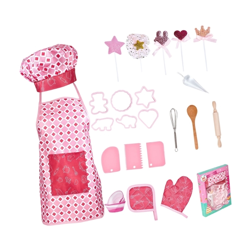 Interactieve kook- en bakkostu - Kitchen Kids Baking Set recensie en prijs